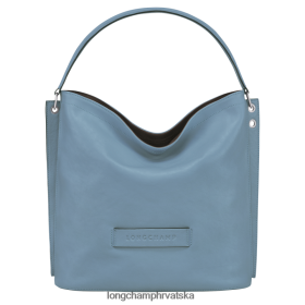 Longchamp Bag - Longchamp 3D hobo torba škriljac žena 888TZ4400 torbe