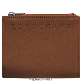 Longchamp Bag - Longchamp 3d novčanik konjak muškarci 888TZ4625 kožna roba