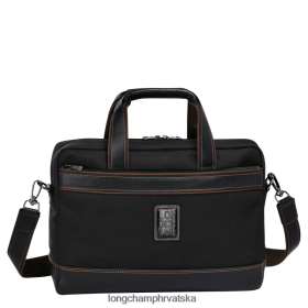 Longchamp Bag - Longchamp Boxford aktovka crni muškarci 888TZ41093 torbe