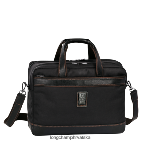 Longchamp Bag - Longchamp Boxford aktovka crni muškarci 888TZ41096 torbe