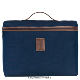 Longchamp Bag - Longchamp Boxford aktovka plavi muškarci 888TZ41099 torbe