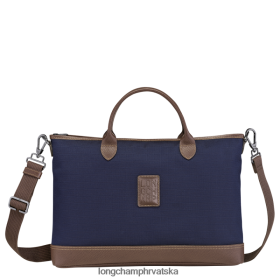 Longchamp Bag - Longchamp Boxford aktovka plavi muškarci 888TZ4466 torbe
