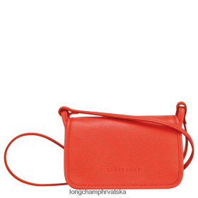 Longchamp Bag - Longchamp Le Foulonne novčanik na lancu naranča žena 888TZ4328 kožna roba