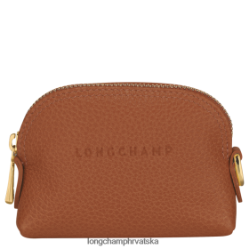 Longchamp Bag - Longchamp Le Foulonne torbica kovanica karamela žena 888TZ4526 kožna roba
