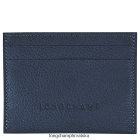 Longchamp Bag - Longchamp Le Foulonne vlasnika kartice mornarica žena 888TZ4649 kožna roba