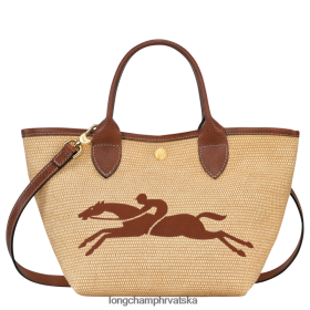 Longchamp Bag - Longchamp Le Panier Pliage košarica smeđi žena 888TZ464 torbe