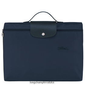 Longchamp Bag - Longchamp Le pIage Green mapa dokumenata mornarica muškarci 888TZ4496 torbe