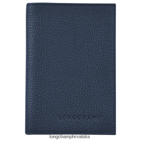 Longchamp Bag - Longchamp Poklopac putovnice Le Foulonne mornarica muškarci 888TZ4730 kožna roba