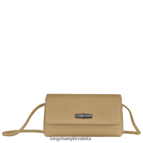 Longchamp Bag - Longchamp Roseau Esesno spojnica bež žena 888TZ410 kožna roba