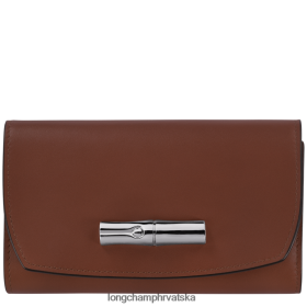 Longchamp Bag - Longchamp Roseau novčanik ebonije žena 888TZ4562 kožna roba