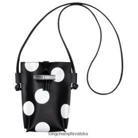 Longchamp Bag - Longchamp Roseau telefon s kožom čipkom crni žena 888TZ4682 kožna roba
