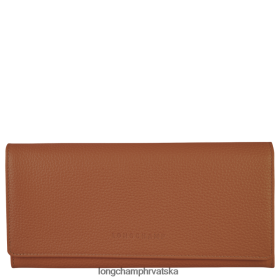 Longchamp Bag - Longchamp le foulonne kontinentalni novčanik karamela žena 888TZ4604 kožna roba