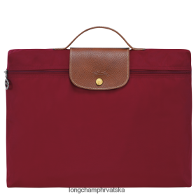 Longchamp Bag - Longchamp le pIage originalna aktovka crveni muškarci 888TZ4487 torbe