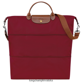 Longchamp Bag - Longchamp le pIage originalna putnička torba proširiva crveni žena 888TZ4820 torbe