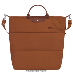 Longchamp Bag - Longchamp le pIage zelena putopisna torba proširiva konjak žena 888TZ4802 torbe