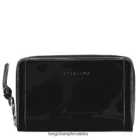 Longchamp Bag - Longchamp novčanik za poštanski sandučić crni žena 888TZ4619 kožna roba