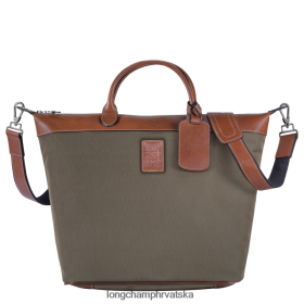 Longchamp Bag - Longchamp putnička torba s boxford smeđi žena 888TZ4763 torbe