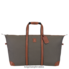 Longchamp Bag - Longchamp putnička torba s boxford smeđi muškarci 888TZ4766 torbe