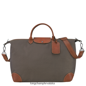 Longchamp Bag - Longchamp putnička torba s boxford smeđi muškarci 888TZ4769 torbe