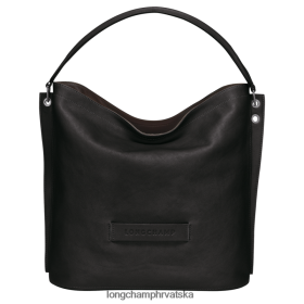 Longchamp Le Pliage - Longchamp 3D hobo torba crni žena 888TZ4398 torbe