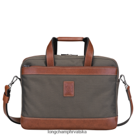 Longchamp Le Pliage - Longchamp Boxford aktovka smeđi muškarci 888TZ41097 torbe