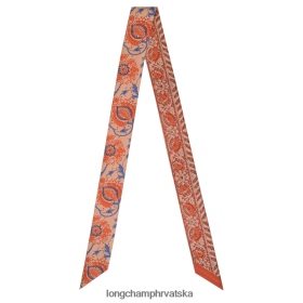 Longchamp Le Pliage - Longchamp Kolekcija proljeća/ljeta 2022 svilena vrpca naranča žena 888TZ41025 pribor