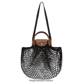 Longchamp Le Pliage - Longchamp LE PLIAGE FILET MESH TORG crni žena 888TZ465 torbe
