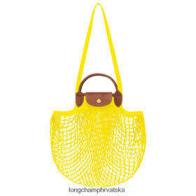 Longchamp Le Pliage - Longchamp LE PLIAGE FILET MESH TORG limun žena 888TZ42 torbe