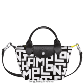 Longchamp Le Pliage - Longchamp LGP torbica le pIage crno/bijelo žena 888TZ489 torbe