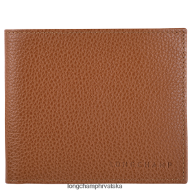 Longchamp Le Pliage - Longchamp Le FouLonne novčanik karamela muškarci 888TZ4629 kožna roba