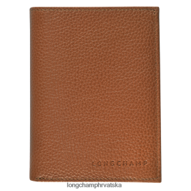 Longchamp Le Pliage - Longchamp Le FouLonne novčanik karamela muškarci 888TZ4632 kožna roba