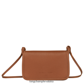 Longchamp Le Pliage - Longchamp Le Foulonne novčanik na lancu karamela žena 888TZ4329 kožna roba