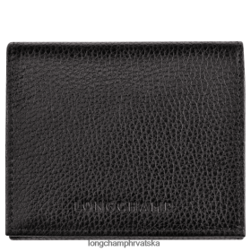 Longchamp Le Pliage - Longchamp Le Foulonne torbica kovanica crni muškarci 888TZ4542 kožna roba