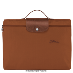 Longchamp Le Pliage - Longchamp Le pIage Green mapa dokumenata konjak muškarci 888TZ4494 torbe