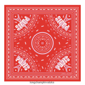 Longchamp Le Pliage - Longchamp Proljeće/ljeto 2023 kolekcija svilenog šal 50 naranča žena 888TZ41016 pribor