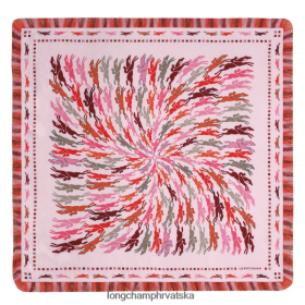 Longchamp Le Pliage - Longchamp Proljeće/ljeto 2023 kolekcija svilenog šal 70 ružičasti žena 888TZ41028 pribor