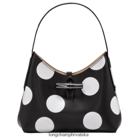Longchamp Le Pliage - Longchamp Roseau Hobo torba crni žena 888TZ4383 torbe
