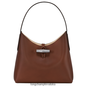 Longchamp Le Pliage - Longchamp Roseau Hobo torba ebonije žena 888TZ4365 torbe
