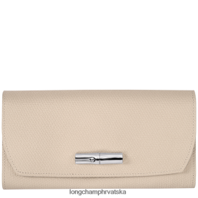 Longchamp Le Pliage - Longchamp Roseau kontinentalni novčanik papir žena 888TZ4590 kožna roba