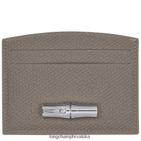 Longchamp Le Pliage - Longchamp držač roseau kartice grlica žena 888TZ4641 kožna roba