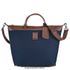 Longchamp Le Pliage - Longchamp putnička torba s boxford plavi žena 888TZ4764 torbe
