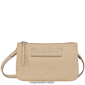 Longchamp Mini Bag - Longchamp 3D crossbody torba bež žena 888TZ4318 torbe