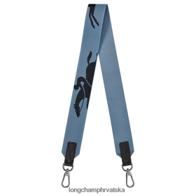 Longchamp Mini Bag - Longchamp 3D remen za rame škriljac žena 888TZ41068 pribor