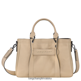 Longchamp Mini Bag - Longchamp 3D torbica bež žena 888TZ4177 torbe