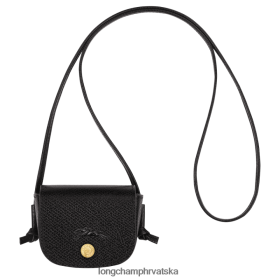 Longchamp Mini Bag - Longchamp EPURE TORKA ZA KNJIŽENU KOŽU crni žena 888TZ4531 kožna roba
