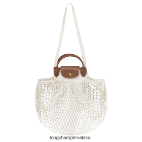 Longchamp Mini Bag - Longchamp LE PLIAGE FILET MESH TORG Ekru žena 888TZ466 torbe