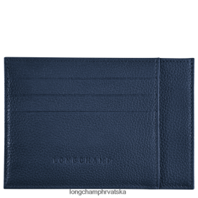 Longchamp Mini Bag - Longchamp Le FoUlonne Notitelj kartice mornarica muškarci 888TZ4651 kožna roba