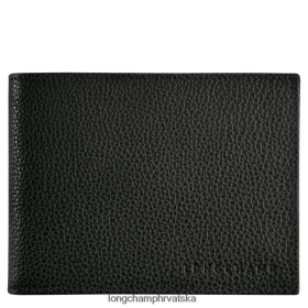 Longchamp Mini Bag - Longchamp Le FouLonne novčanik crni muškarci 888TZ4633 kožna roba