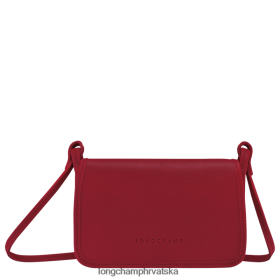 Longchamp Mini Bag - Longchamp Le Foulonne novčanik na lancu crveni žena 888TZ4330 kožna roba