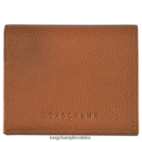 Longchamp Mini Bag - Longchamp Le Foulonne torbica kovanica karamela muškarci 888TZ4543 kožna roba